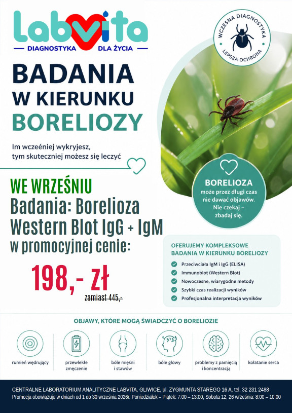 Bolerioza Wrzesień 2026